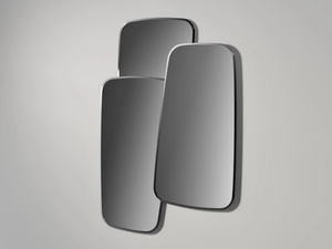 IRREGOLARE - Wall-mounted mirror _ Edoné by Agorà